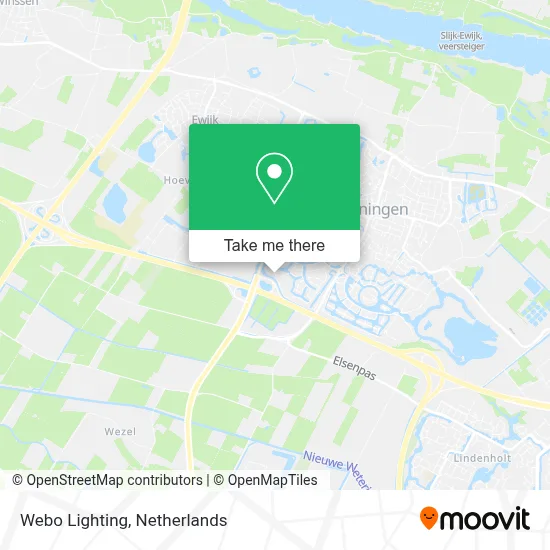 Webo Lighting map