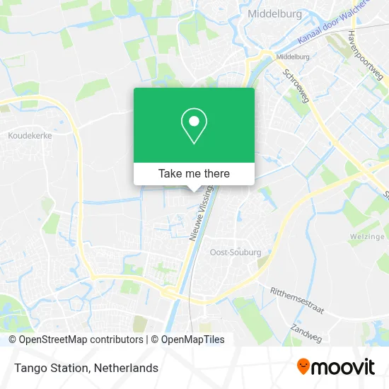 Tango Station map