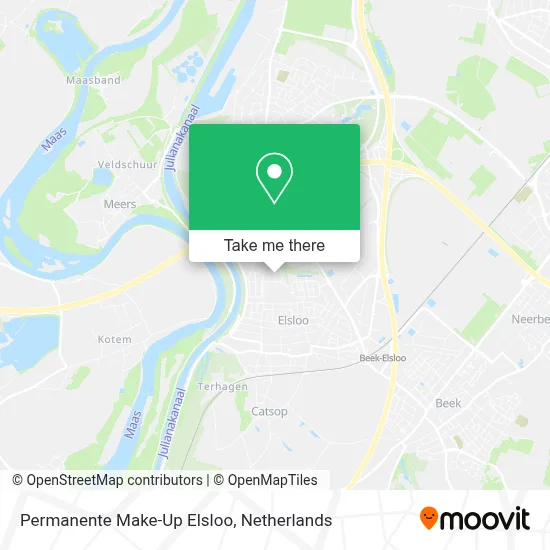 Permanente Make-Up Elsloo map