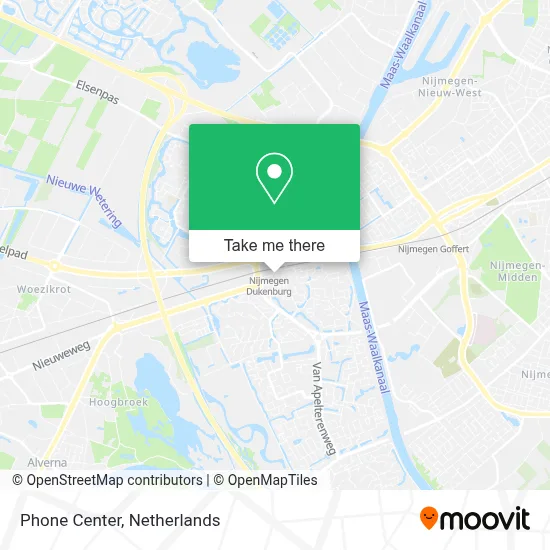 Phone Center map