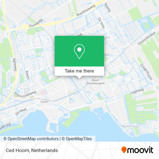 Ced Hoorn map