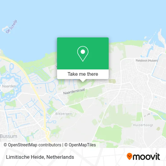 Limitische Heide map