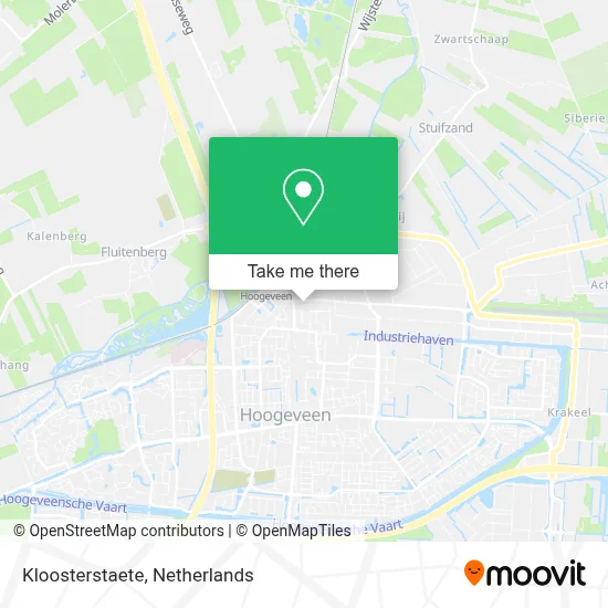 Kloosterstaete map
