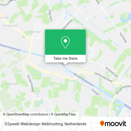 D2pweb Webdesign Webhosting map
