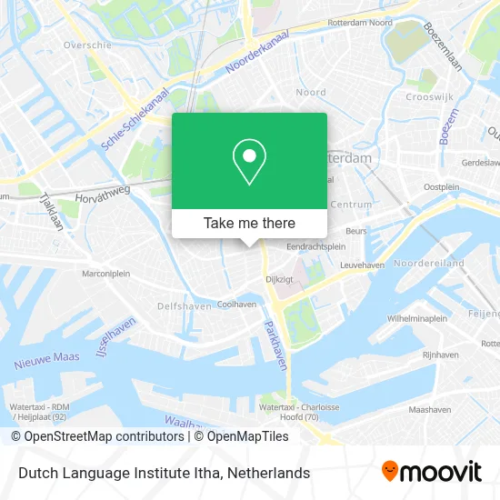 Dutch Language Institute Itha map