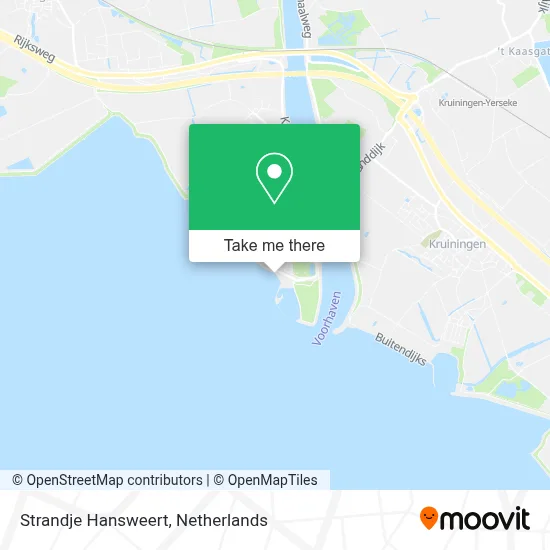 Strandje Hansweert map