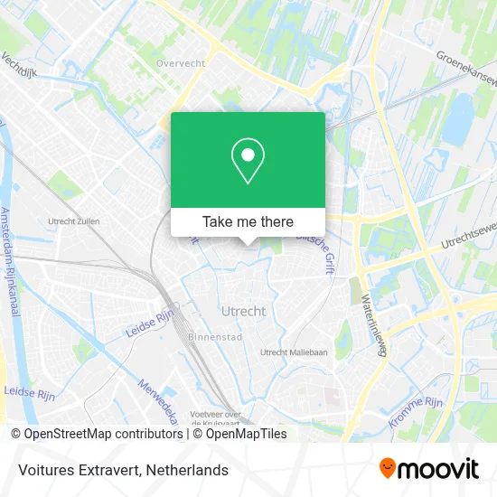Voitures Extravert map