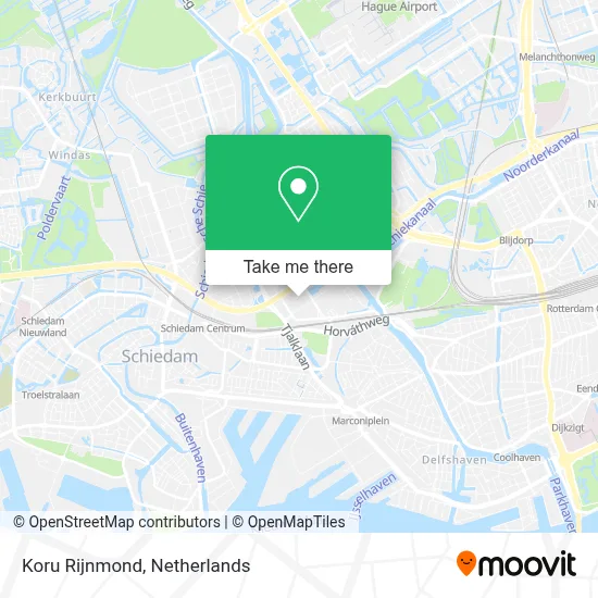 Koru Rijnmond map