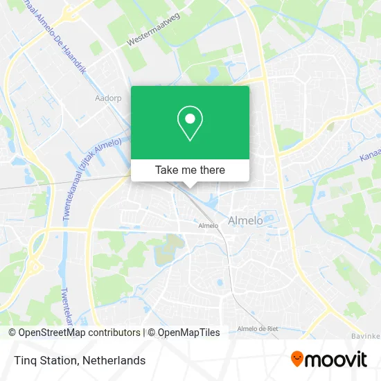 Tinq Station map