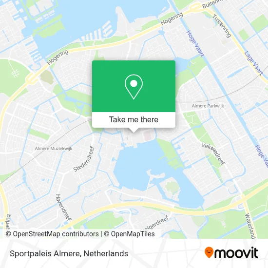 Sportpaleis Almere map