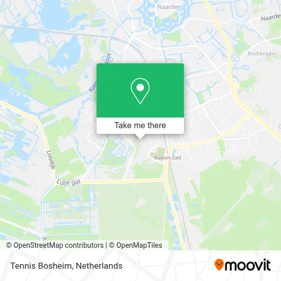 Tennis Bosheim map