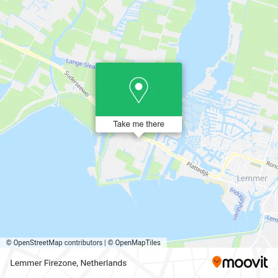 Lemmer Firezone map