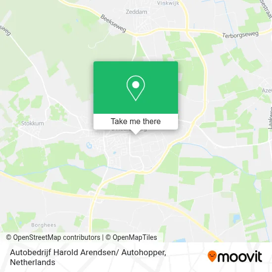Autobedrijf Harold Arendsen/ Autohopper map