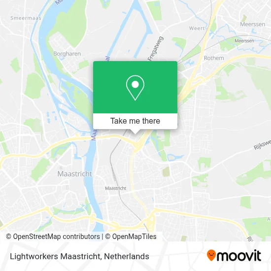 Lightworkers Maastricht map