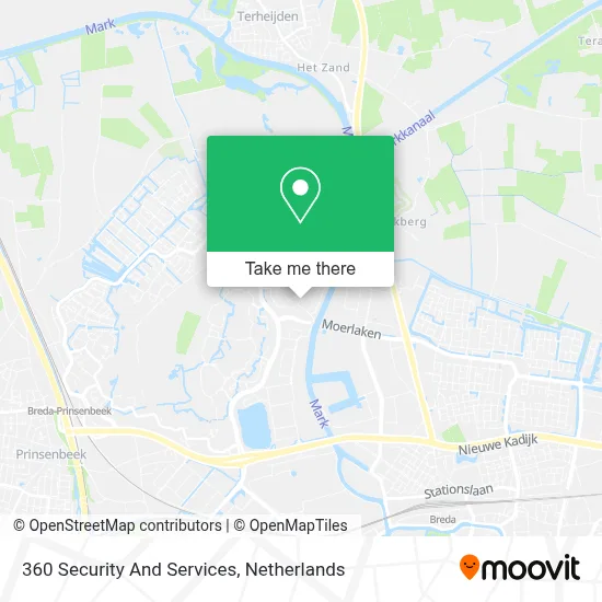 360 Security And Services map
