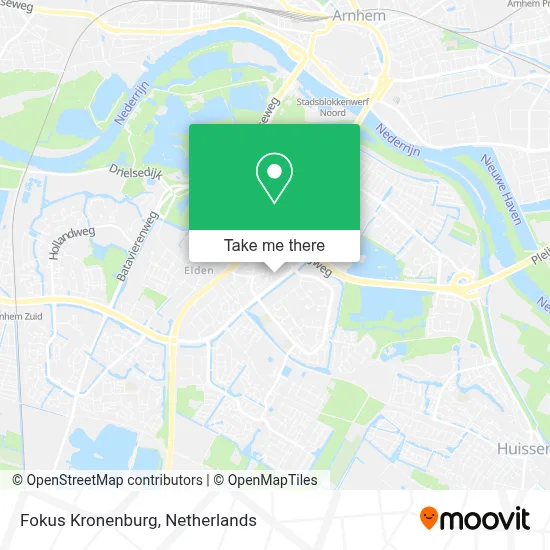 Fokus Kronenburg map