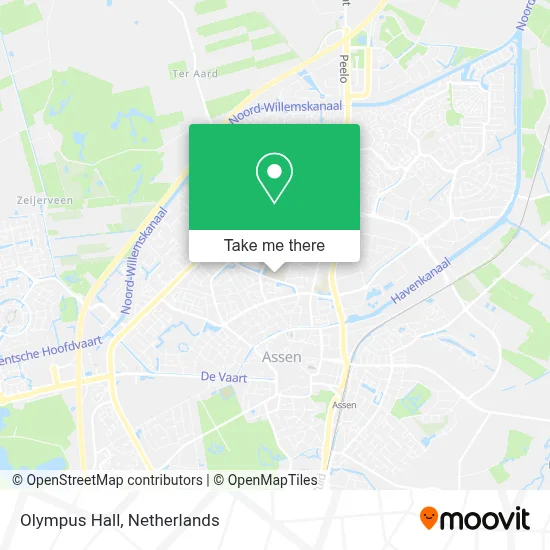 Olympus Hall map
