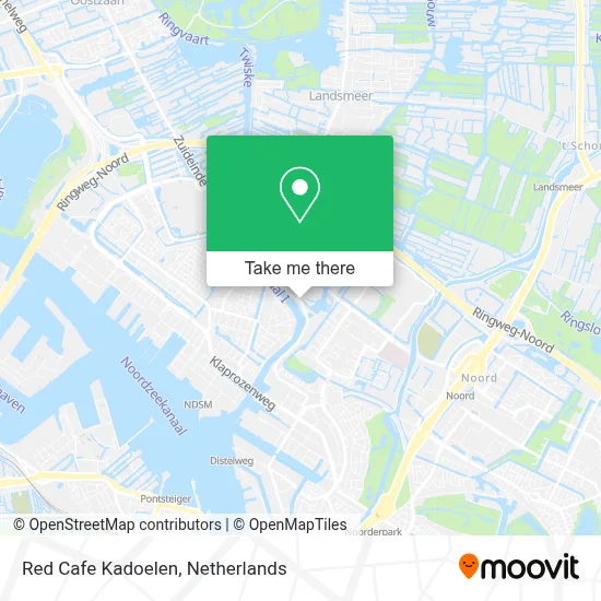 Red Cafe Kadoelen map