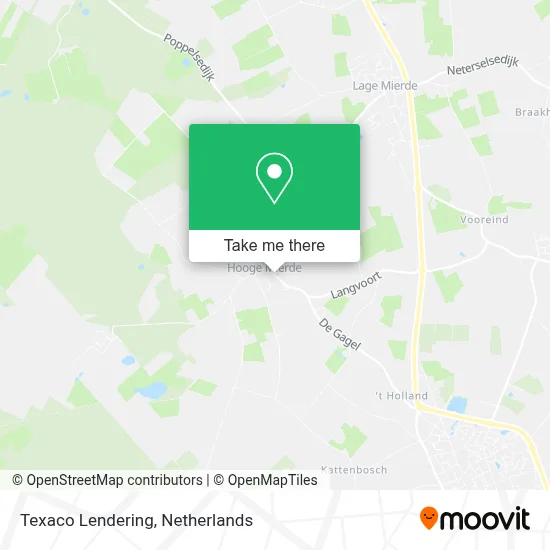 Texaco Lendering map