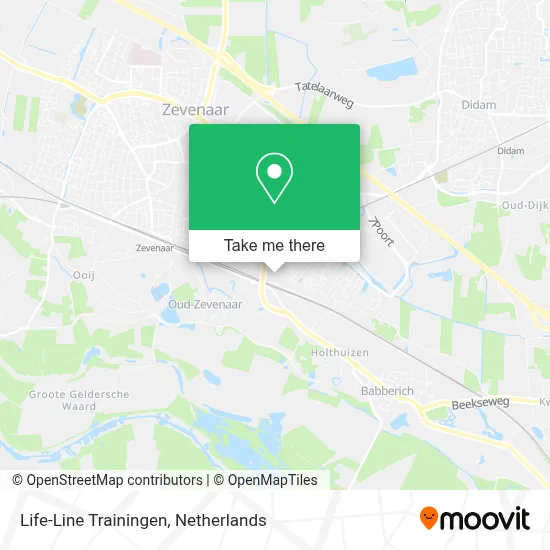 Life-Line Trainingen Karte