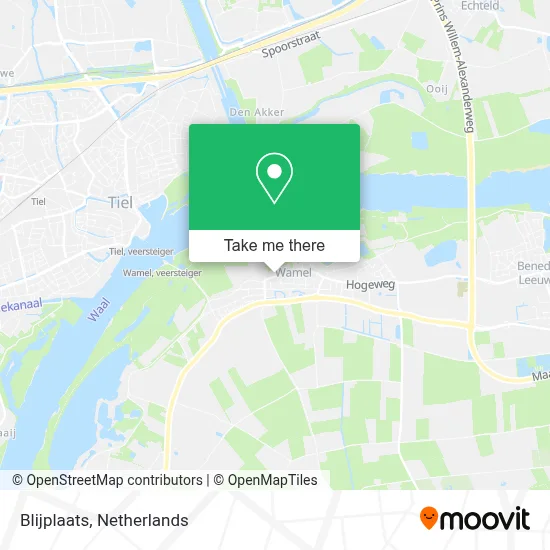 Blijplaats map