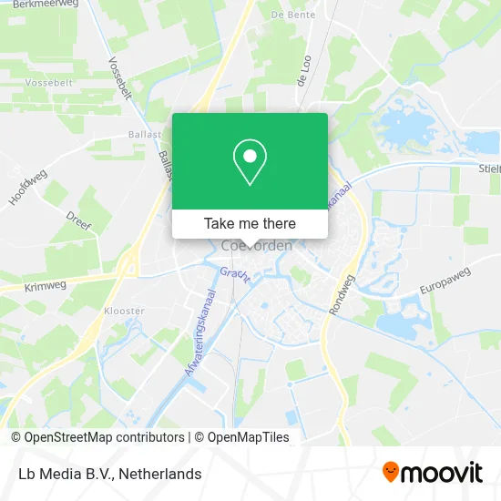 Lb Media B.V. map