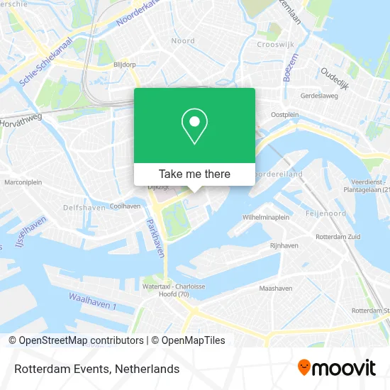 Rotterdam Events map