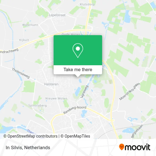 In Silvis map