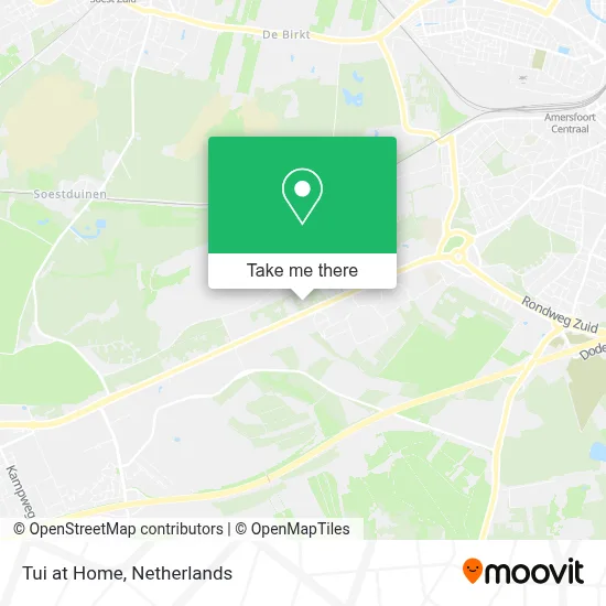 Tui at Home map