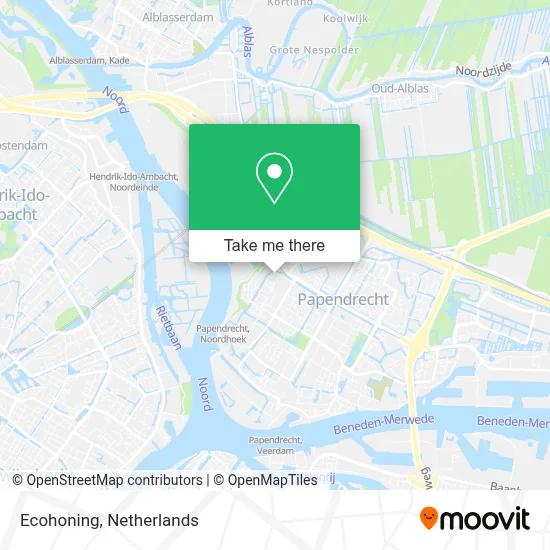 Ecohoning map