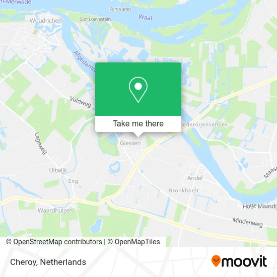 Cheroy map