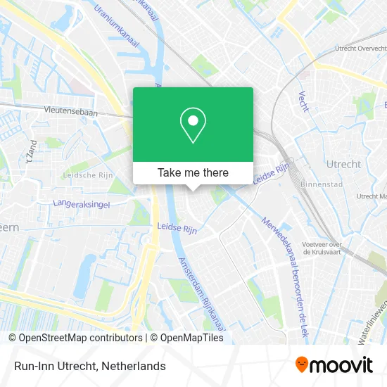 Run-Inn Utrecht map