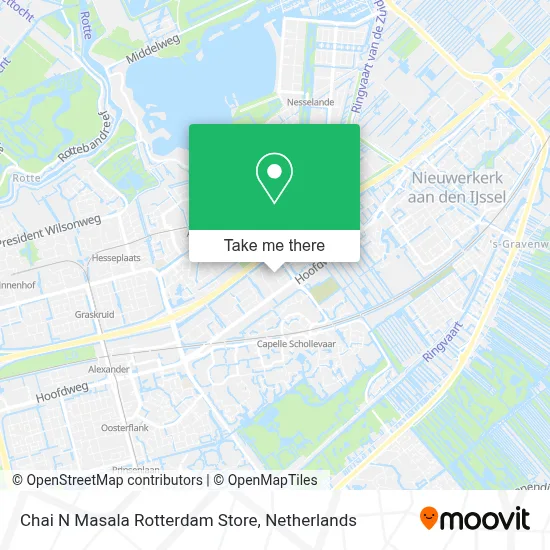 Chai N Masala Rotterdam Store map