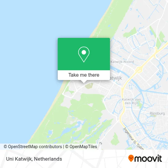 Uni Katwijk map