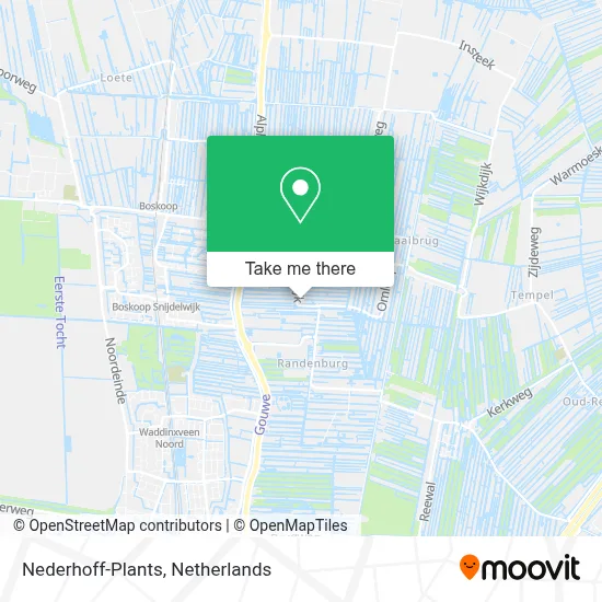 Nederhoff-Plants map