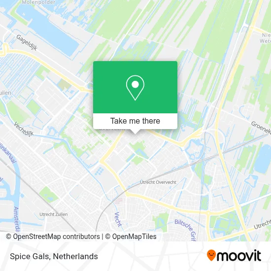 Spice Gals map