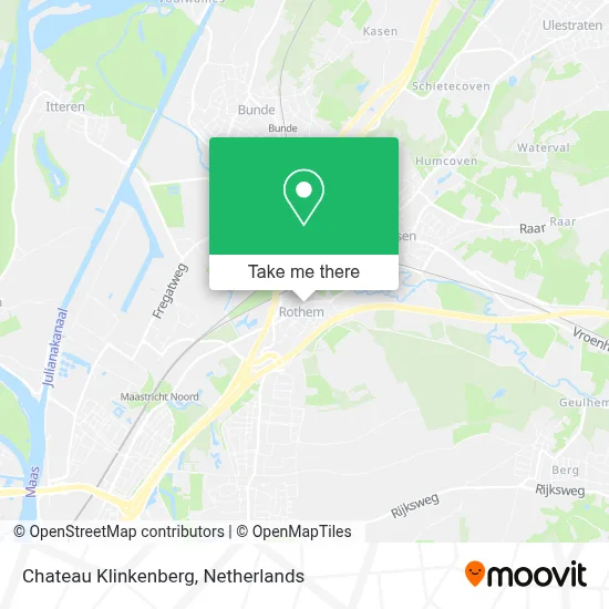 Chateau Klinkenberg map