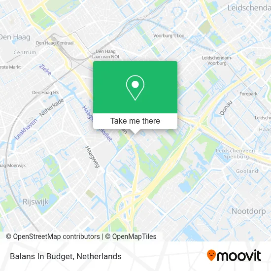 Balans In Budget map
