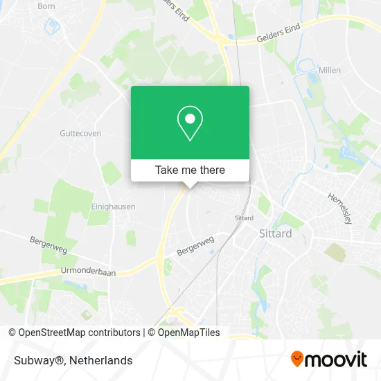Subway® map
