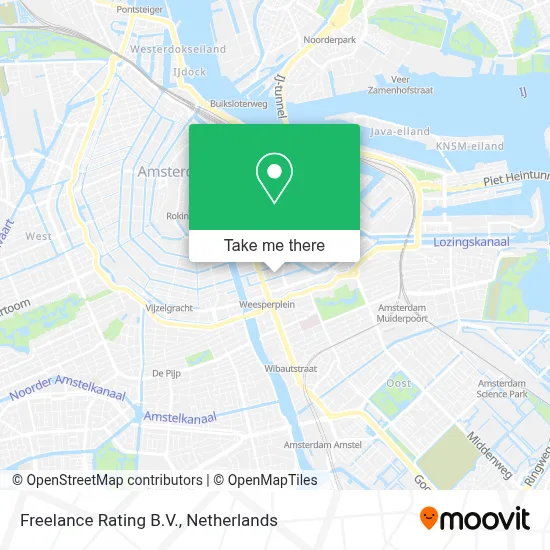 Freelance Rating B.V. map