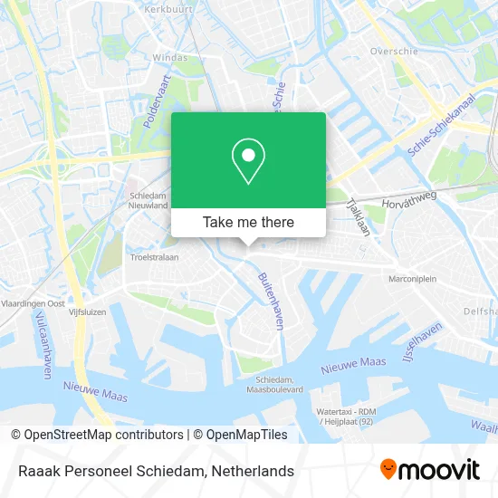 Raaak Personeel Schiedam map