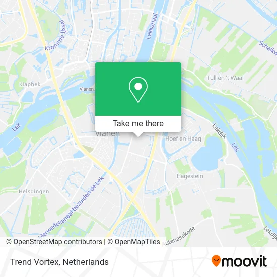 Trend Vortex map