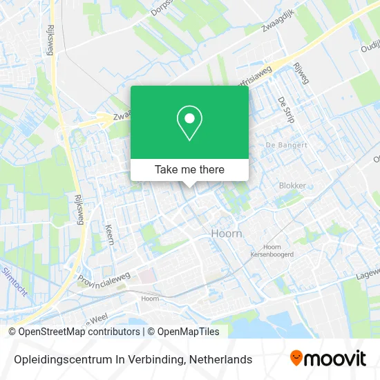 Opleidingscentrum In Verbinding map