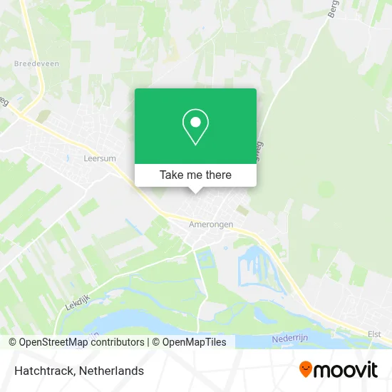 Hatchtrack map