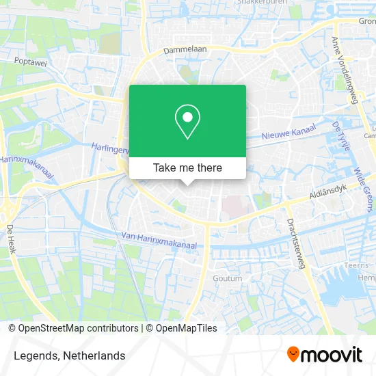 Legends map