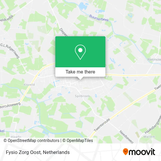 Fysio Zorg Oost map