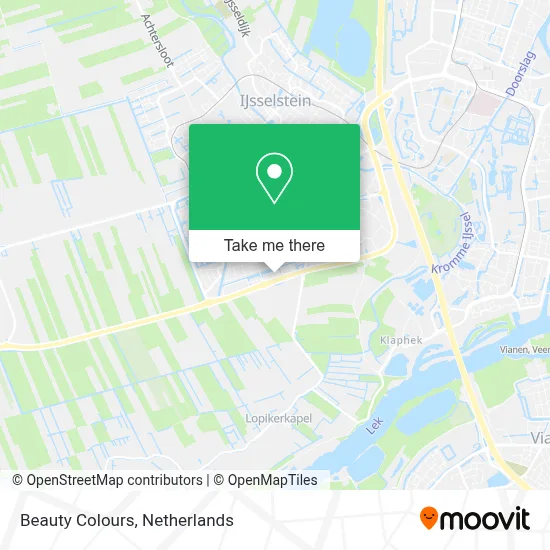 Beauty Colours map