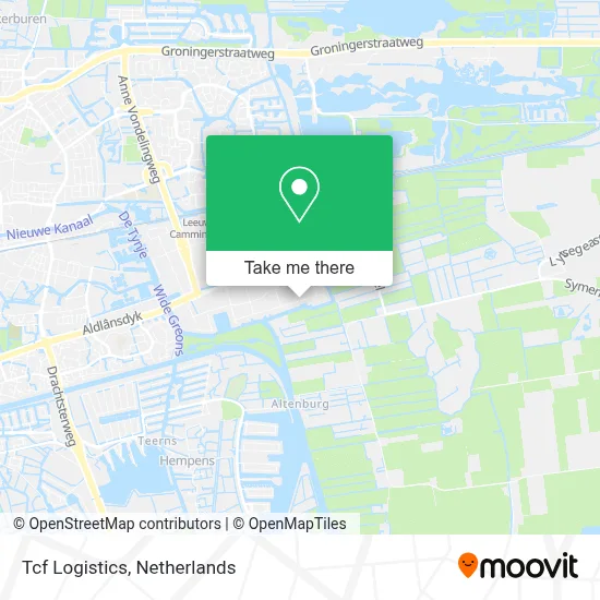 Tcf Logistics map