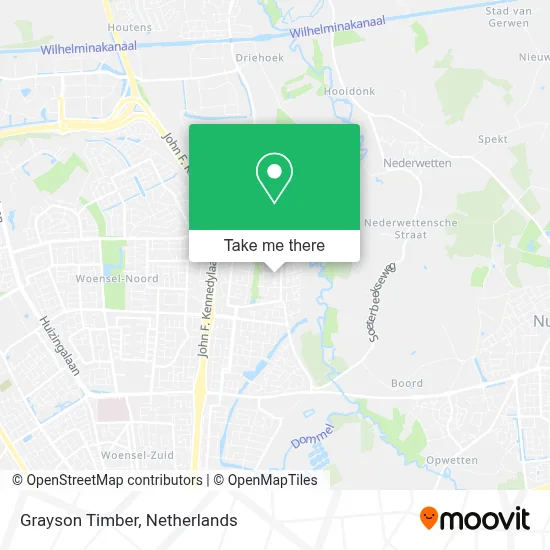 Grayson Timber map