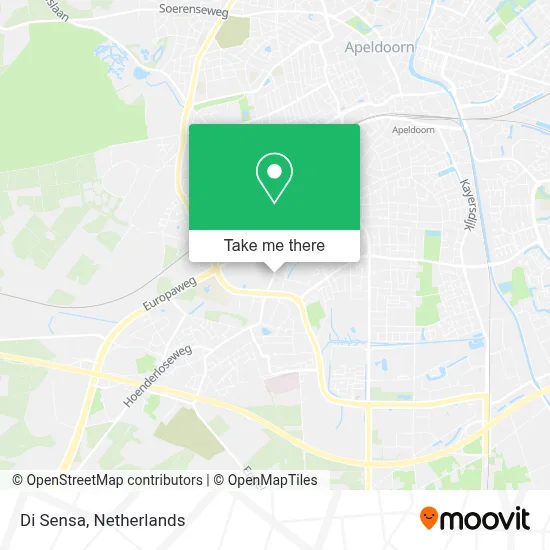 Di Sensa map